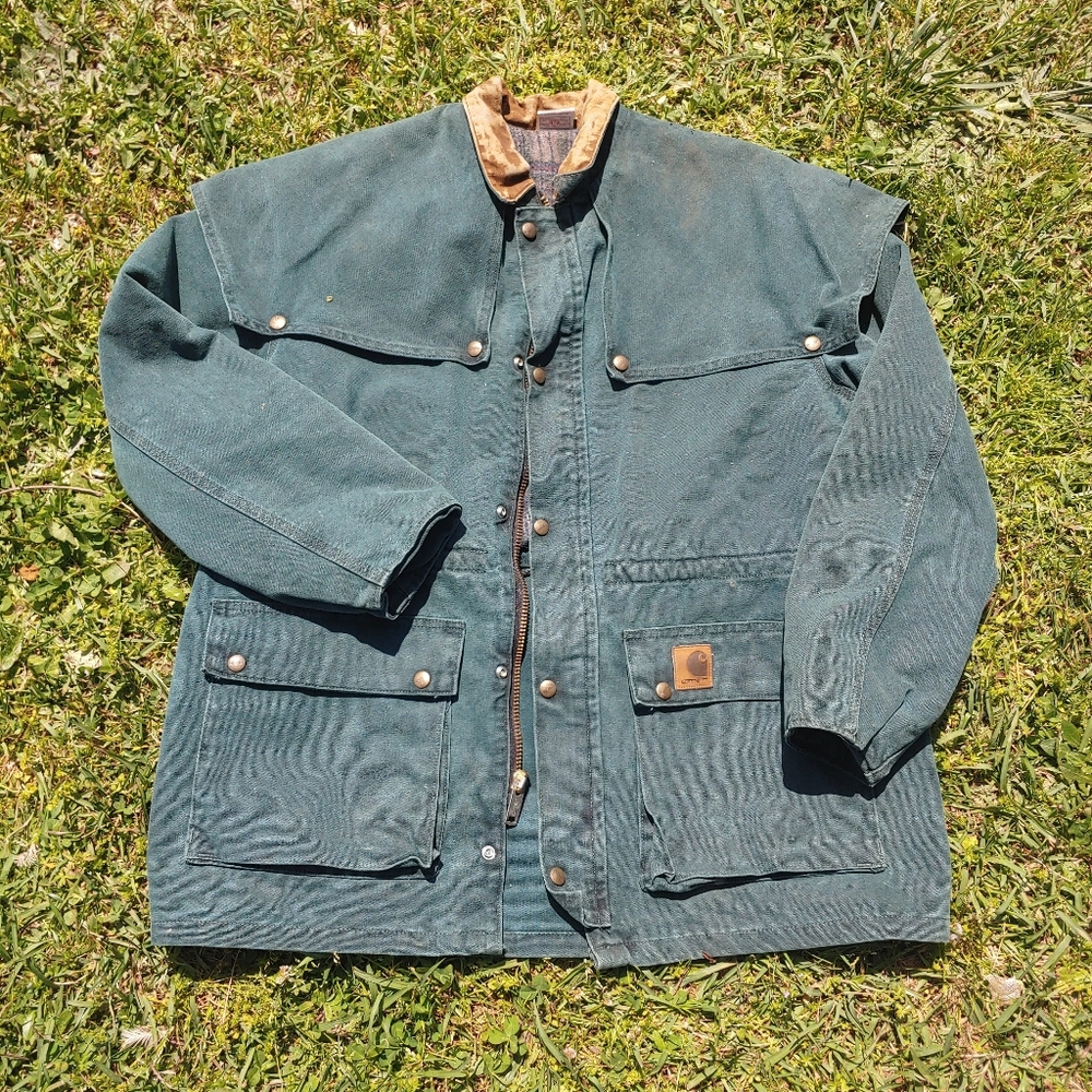 Rare Green Carhartt chore coat